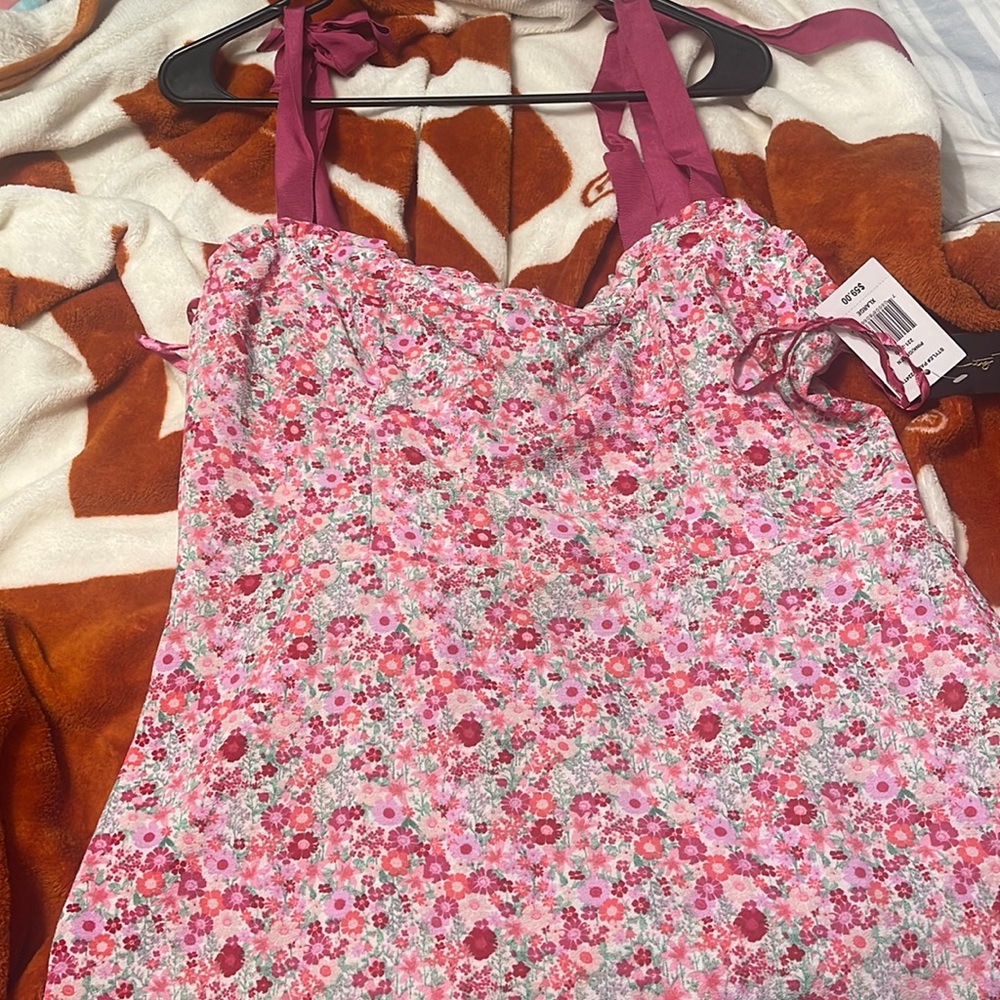 Pink dress